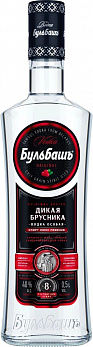Водка БУЛЬБАШЪ. ДИКАЯ БРУСНИКА особая 40% 0,5л (беларусь)