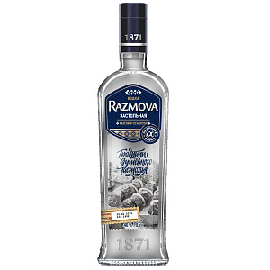 Водка РАЗМОВА ЗАСТОЛЬНАЯ 40%, 0,5л (Беларусь)