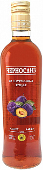 Настойка ШУЙСКАЯ НА ЧЕРНОСЛИВЕ сладкая 18-19%, 0,5л (Россия)