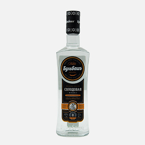 Водка БУЛЬБАШЪ. СОЛОДОВАЯ 40% 0,5л (Беларусь)
