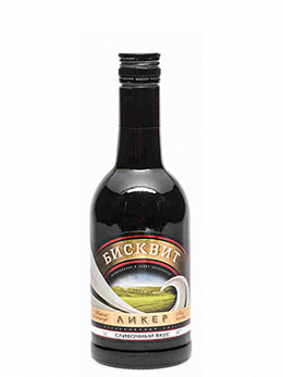 Ликер БИСКВИТ СЛИВОЧНЫЙ ВКУС эмульсионный 18%, 0,5л (Россия)