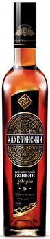 Коньяк КАХЕТИНСКИЙ 5 ЛЕТ ординарный  40%, 0,25л (Грузия)
