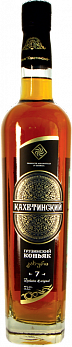 Коньяк КАХЕТИНСКИЙ КВ 7 ЛЕТ марочный 40%, 0,5л (Грузия)