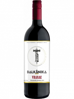 БАЛКАНИКА ВРАНАЦ красное сухое 11,5% 1,0л (Сербия)