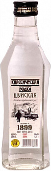 Водка КЛАССИЧЕСКАЯ ВОДКА ШУЙСКАЯ 40%, 0,25л (Россия)